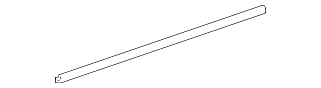 1717250165 - Body: Belt Weather-strip for Mercedes-Benz Image