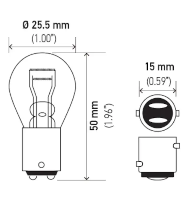 2357NA - Lighting &amp; Lamps: Hella Multi-Purpose Light Bulb for Hella Image