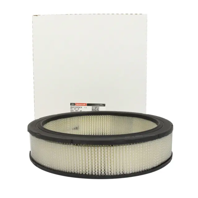 FA97R - Air &amp; Fuel Delivery: Motorcraft™ Engine Air Filter for Ford: Bronco, E-150 Econoline, E-150 Econoline Club Wagon, E-250 Econoline, E-250 Econoline Club Wagon, E-350 Econoline, E-350 Econoline Club Wagon, F-150, F-250, F-350, LTD, LTD Crown Victoria, Thunderbird | Lincoln: Continental, Mark VII, Town Car | Mercury: Cougar, Grand Marquis Image