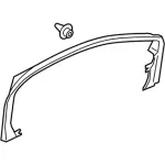 EJ7Z7800014AB - : Window Trim for Lincoln: MKC Image