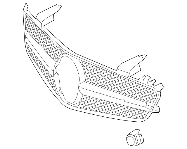 231888056064 - Attachment Parts: Carrier for Mercedes-Benz Image