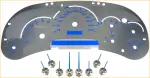 100106B - Body: Instrument Cluster Upgrade Kit - Stainless Steel With Transmission Temperature for Dorman Image
