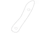 2106180047 - Body: Seat Bracket for Mercedes-Benz Image