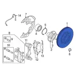 NZ6Z1125C - Brakes: Rotor for Ford Image