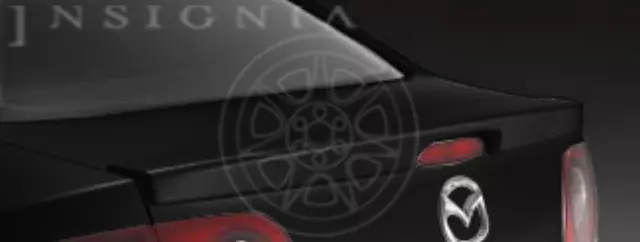 BN8RV4920F08 - Exterior: Spoiler, Rear Lip - Black Mica for Mazda: 3 Image