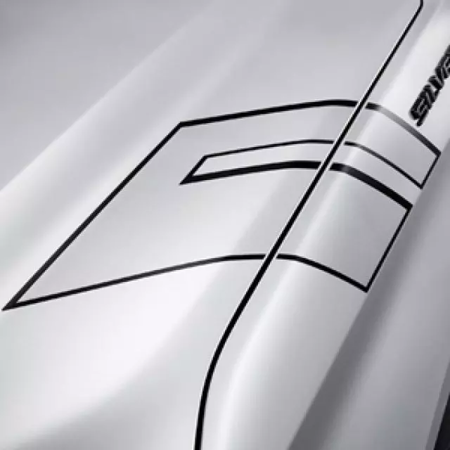 84426012 - Body: Fender Hash Mark Decal Package for Chevrolet: Silverado 1500, Silverado 1500 LTD Image