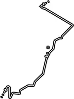 92440EH01A - HVAC: Pressure Line for Infiniti Image