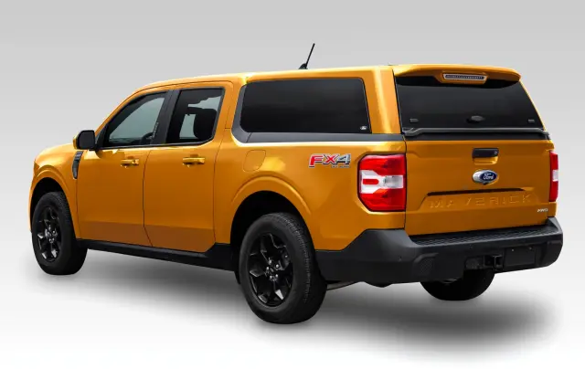 VPZ6Z99501A42BH - Exterior: Cyber Orange 3C Premium Low Profile Bed Cap for Ford Image