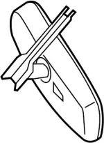 963212Y900 - : Mirror Inside for INFINITI: G35, I30, I35, JX35, QX50 Image