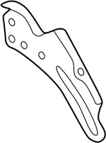 1171538Y00 - : Alternator Adjust Bracket for INFINITI: G20 Image