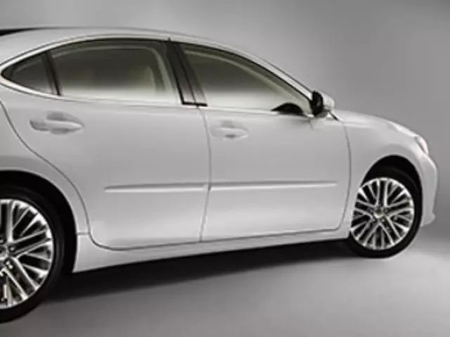 PT29A0014010 - Exterior: Body Side Moldings - Ultra White for Lexus: ES300h, ES350, GS F, GS Turbo, GS200t, GS300, GS350, GS450h, IS200t, IS250, IS300, IS350, RX350, RX450h Image