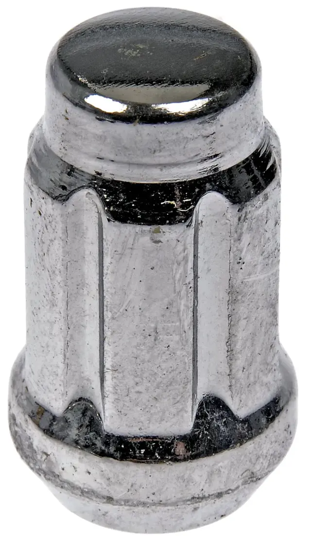 711355 - Wheels, Tires &amp; Parts: Chrome Spline Drive Acorn Nuts M12-1.50 for Dorman Image