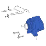 6W1Z10346ADRM - Electrical: Alternator for Ford: Crown Victoria | Lincoln: Town Car | Mercury: Grand Marquis Image