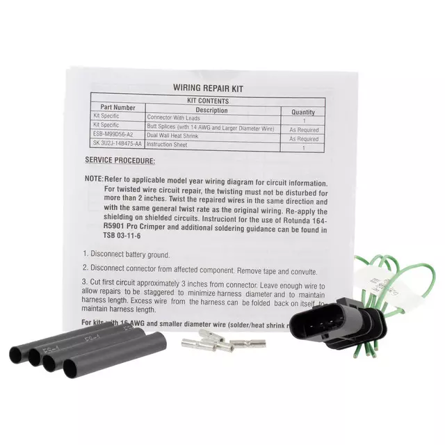 KU2Z14S411PA - : Wire Assembly for Ford Image