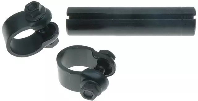 46A6017A - Steering: Steering Tie Rod End Adjuster for Ford: Bronco, Bronco II, E-150, E-150 Club Wagon, E-150 Econoline, E-150 Econoline Club Wagon, E-250, E-250 Econoline, E-350 Club Wagon, E-350 Econoline, E-350 Econoline Club Wagon, E-350 Super Duty, Explorer, F-150, F-250, F-250 HD, F-350, Ranger | Jeep: Cherokee, Comanche, Grand Cherokee, Grand Wagoneer, Wrangler | Mazda: B2300, B3000, B4000, Navajo Image