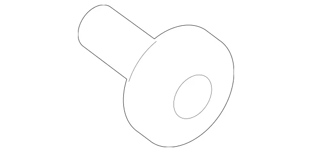 3120 - Folding Seat/Center Seat: Hexalobular Screw for Mercedes-Benz: CLK63 AMG, GL350, GL450, GL550, GL63 AMG, GLS350d, GLS450, GLS550, GLS63 AMG, ML320, ML500, ML550, ML63 AMG, Sprinter 2500, Sprinter 3500 Image image