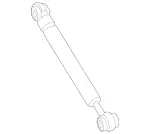 1122000014 - Cooling System: Damper Strut for Mercedes-Benz Image