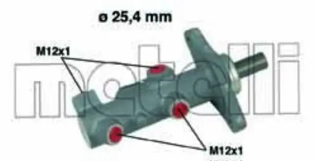 50578 - Brakes &amp; Brake Parts: Metelli Brake Master Cylinder for METELLI Image