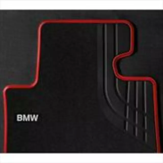 51472339459 - Interior: 2015-2020 BMW - Carpeted Floor Mats Front Sport Line for BMW: 228i, 228i xDrive, 230i, 230i xDrive, M235i, M235i xDrive, M240i, M240i xDrive Image