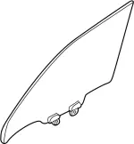 80300AS802 - Body: Door Glass for Infiniti Image