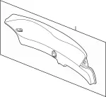 90900CG002 - Body: Door Trim Panel for Infiniti Image