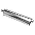 22000 - : Quiet-Flow SS Direct Fit Exhaust Muffler 2.5" Inlet (ID) 2.25" Outlet (ID) for Walker Exhaust Image