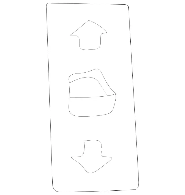 2028208210 - Body: Door Window Switch for Mercedes-Benz Image