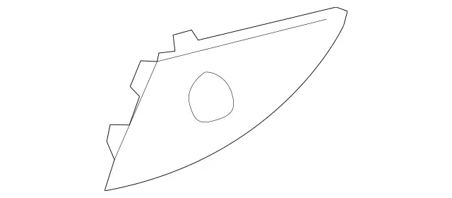 25188507239723 - Body: Corner Cover for Mercedes-Benz Image