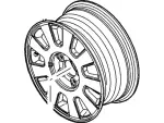 6W3Z1007BA - Suspension: Wheel, Alloy for FORD Image