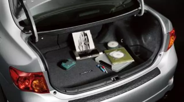 PT2060209412 - : COROLLA CARPET TRUNK MAT CHARCOAL 2009-2010 MODEL for Toyota: Corolla Image