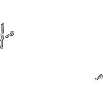 GD9Z8310B - : Air Deflector for Lincoln: Continental Image