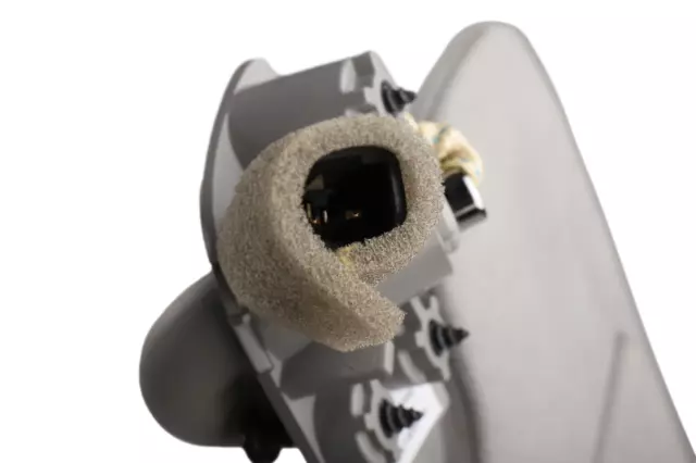 84622169 - : Part# 84622169 Light Ash Gray Passenger Side Sunshade for Chevrolet: Corvette Image