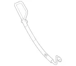 2214609224 - Steering: High-Pressure Oil Line for Mercedes-Benz Image
