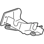 C1BZ7474C - : Cable Bracket for FORD Image