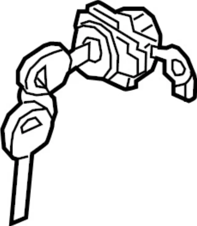 H06015NA0A - Body: Lock Cylinder for INFINITI: QX50, QX55 Image