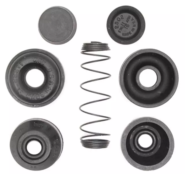 18031328 - : Rear Drum Brake Wheel Cylinder Repair Kit with Spring, Boots, and Caps for GM Image