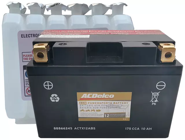 ACTX12ABS - : Vehicle Battery for ACDelco Image