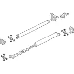 KB3Z4R602B - Suspension: Drive Shaft for Ford: Ranger Image