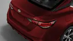 T99J16LB5A - : Sentra Rear Spoiler Scarlet Ember NBL for Nissan: Sentra Image