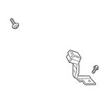 JL1Z7860045TD - Electrical: Outer Buckle for Lincoln: Navigator Image