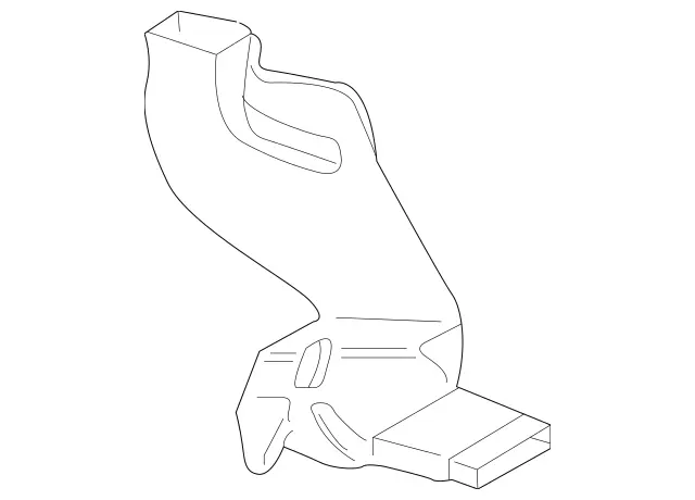 2038310946 - Heating and Ventilation: Air Duct for Mercedes-Benz: 180C, C230, C240, C280, C32 AMG, C320, C350, C55 AMG, CLK320, CLK350, CLK500, CLK55 AMG, CLK550, CLK63 AMG Image image