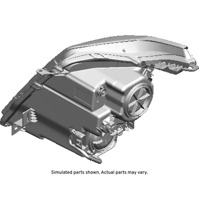 23481295 - Electrical: Headlamp Assembly for Cadillac: SRX Image