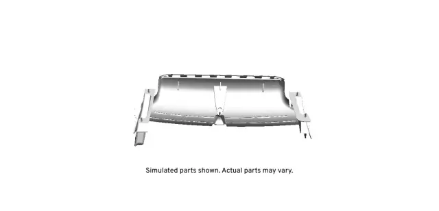 25786710 - Body: Air Baffle for Hummer: H3, H3T Image