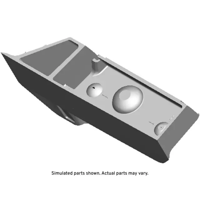 86807333 - : Upper Weather-Strip for Chevrolet: Express 1500, Express 2500, Express 3500, P30 | GMC: Savana 1500, Savana 2500, Savana 3500 Image