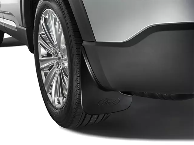 LB5Z16A550BA - : Splash Guards, Molded, Black, Rear Only for Ford: Explorer, Police Interceptor Utility Image