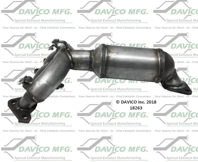 18263 - Exhaust: Direct Fit Catalytic Converter for DAVICO CONVERTERS Image
