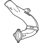 BE8Z58018W18A - Body: Air Duct for Ford Image