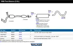 35502 - : Exhaust Bracket Steel Hanger Length 8.375 Inch for Walker Exhaust Image