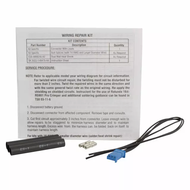 FU2Z14S411SA - : Wire Assembly for Ford Image