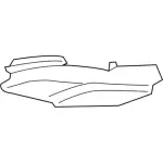 CJ5Z13776AB - Body: Dome Lamp for Ford Image